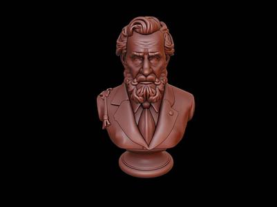 Rene-Robert Cavelier Bust