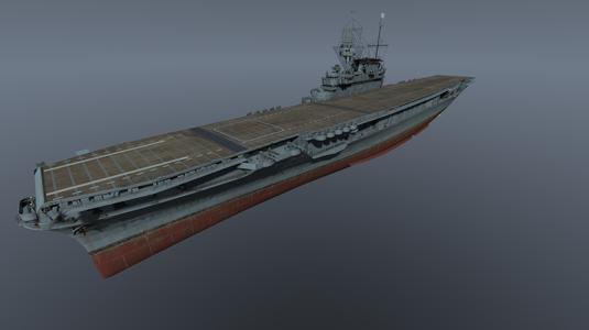 Yorktown-class, USS Enterprise (CV-6), 1942.
