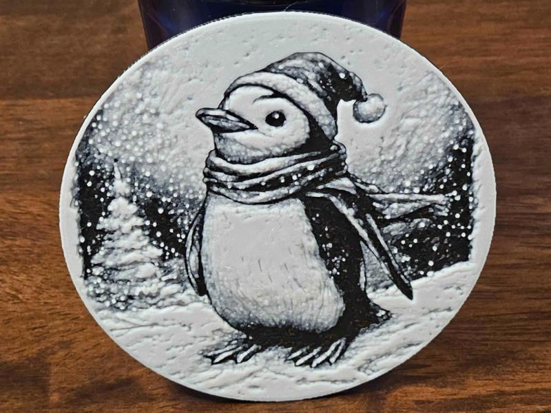 Festive Winter Penguin