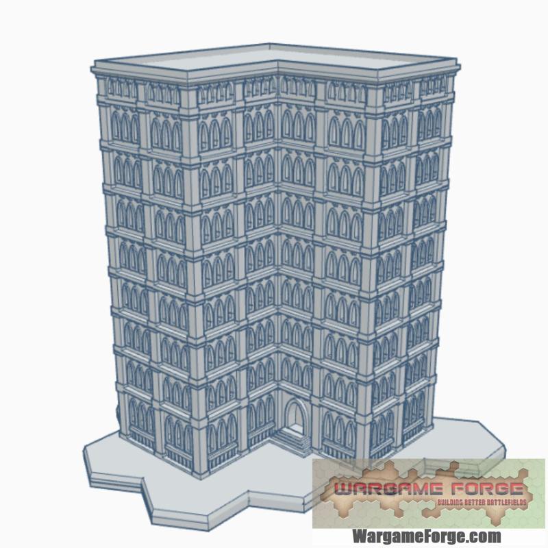 Gothic Building 83 with Hex Base GHB083