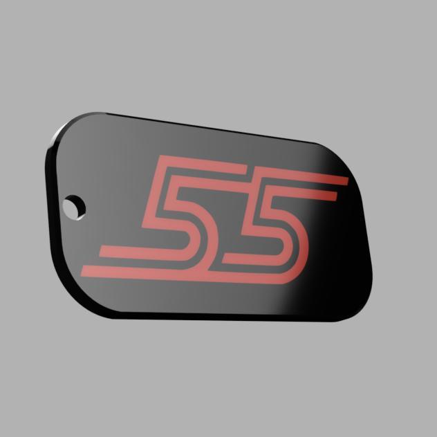 Keychain Carlos Sainz 55