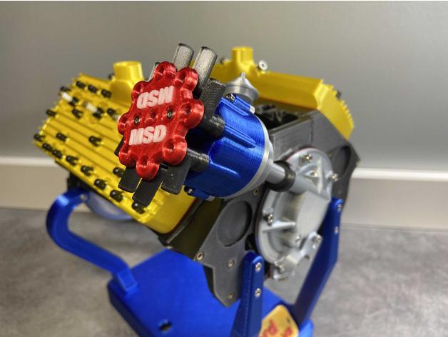 Ford FlatHead V8 (2/14) / Timing Cover (new design) and Distributor