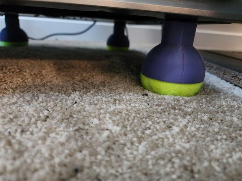 Anycubic Kobra S1 Tennis ball feet