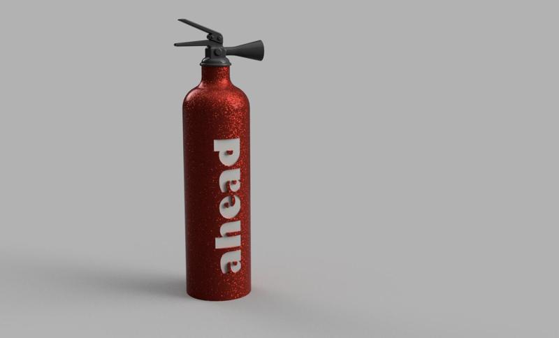Fire extinguisher full size