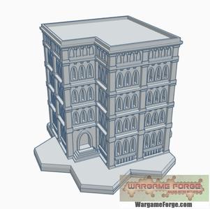 Gothic Building 71 with Hex Base GHB071