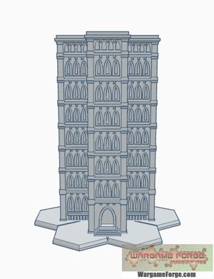 Gothic Building 27 with Hex Base GHB027