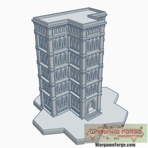 Gothic Building 32 with Hex Base GHB032