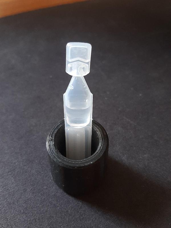 Eye drop stand - holder