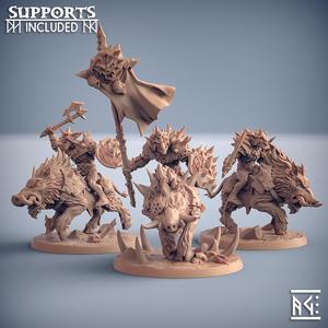 Hobgoblin Razorbeast Riders - 3 Modular Units