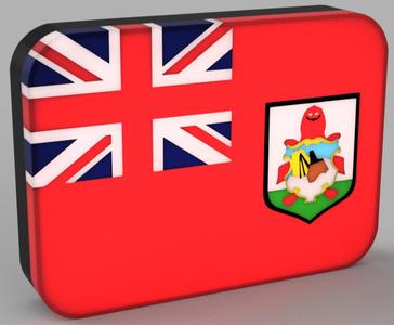 World Flags - Bermuda LED Lamp