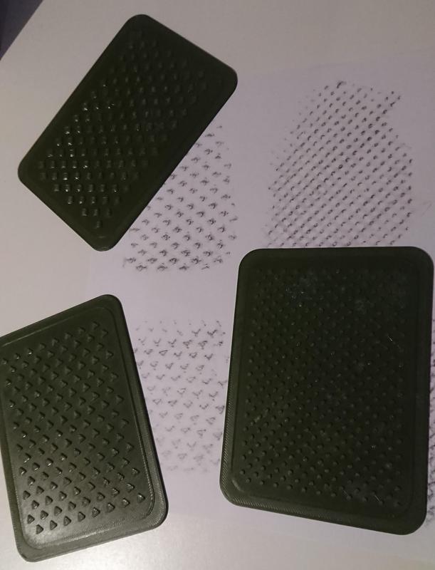 texture boards/pads set 2