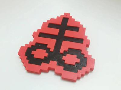Sulphur Flame Ornament Commemorating Thousands of Hours of Game Time