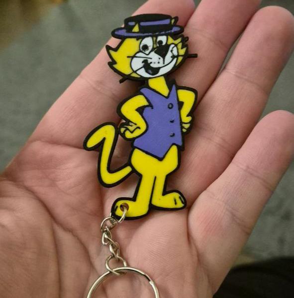 Top Cat keychain 90s
