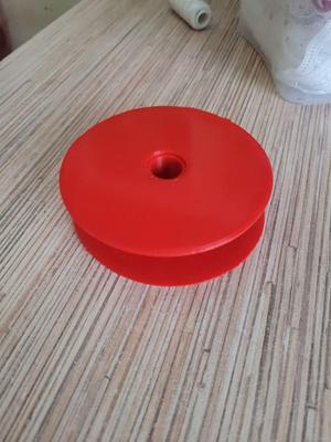 Spool for fabric ribbons