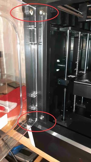 Qidi X-Plus 3 Front Door, make it removable