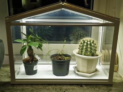 IKEA SOCKER greenhouse LED light strip holder