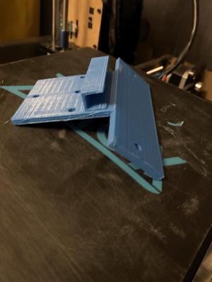 Support Plaque Moto + LED