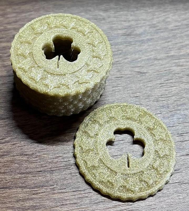 St. Patrick's Day Shamrock Coin