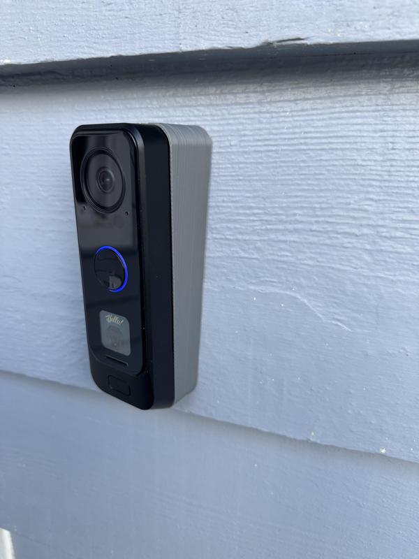 UPDATED: Unifi G4 Doorbell Pro POE Parametric Edge Mount (angled + siding slant)