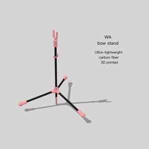 WA Ultra-lightweight carbon fiber 3D printed bow stand