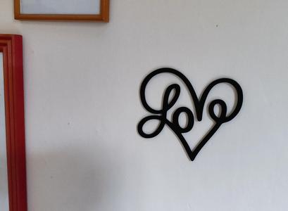 Love Heart wall decoration