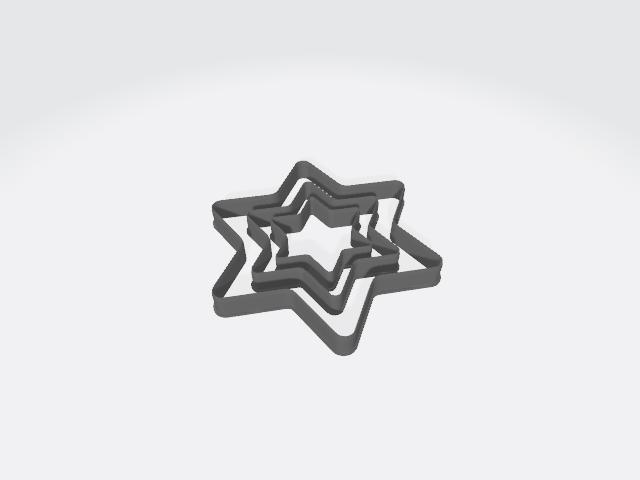 Basic Star Cookie Cutter set