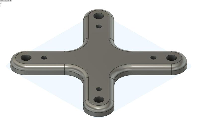 VESA riser adapter 10mm for 100x100 to 75x75