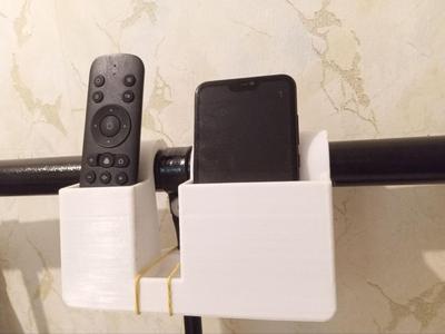 Bed Remote and Phone Holder