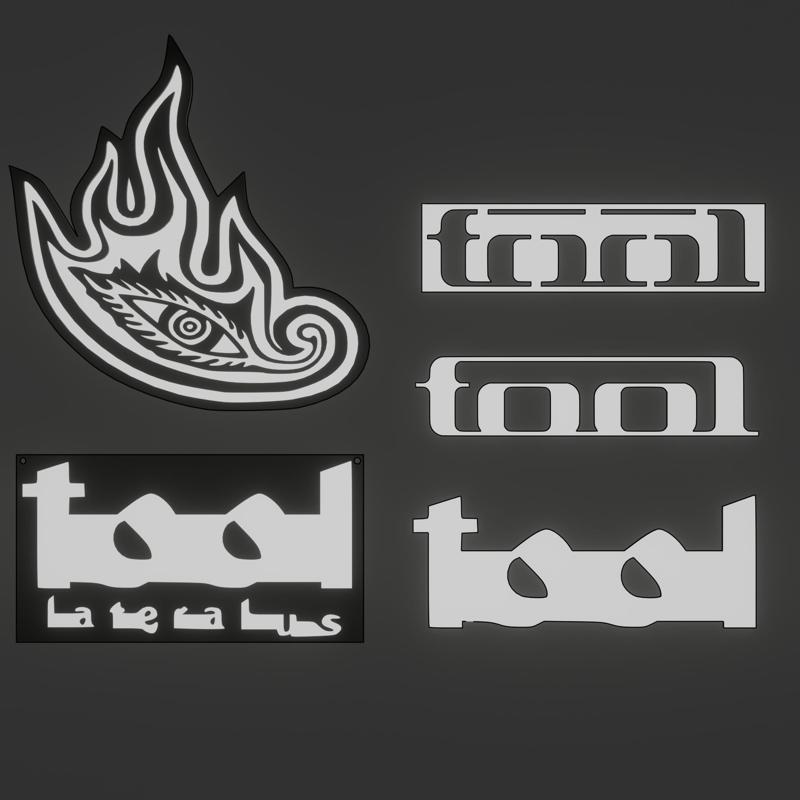 TOOL STENCIL AND LOGOS