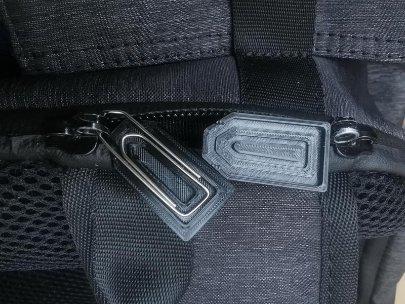 Zipper Clipboard | Fermetrure éclaire - trombone