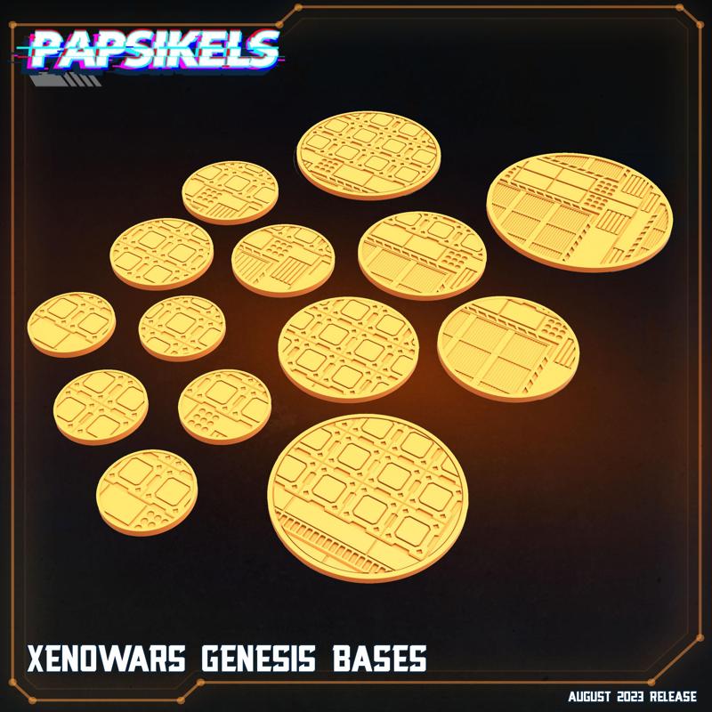 XENOWARS GENESIS BASES