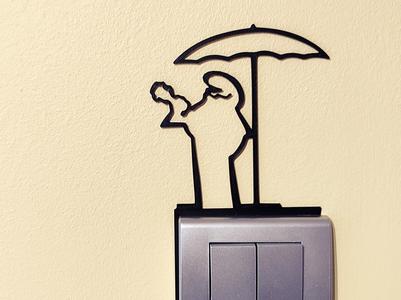 Funny Light Switch Gadget – La Linea Balum 102