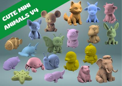 Cute Mini Animals Edition 4