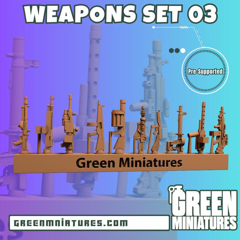 Weapons set 03