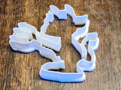 Halloween: devil cookie cutter