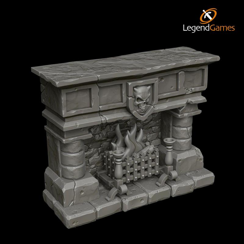 LegendGames Dungeon Fireplace