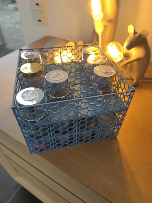 Doonails / Revel HexaStack Glass Container Organizer