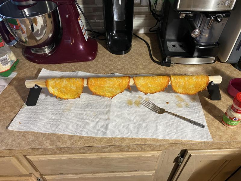 Taco Shell Hanger Feet