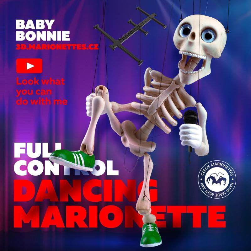 Dancing marionette – Baby Bonnie string puppet