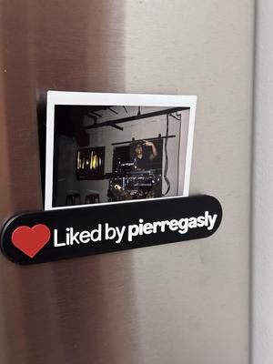 Liked by Pierre Gasly Polaroid Magnet!