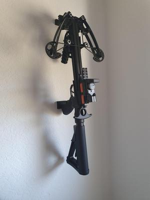 X-Bow FMA Supersonic XL Crossbow Wall Mount with hidden screws