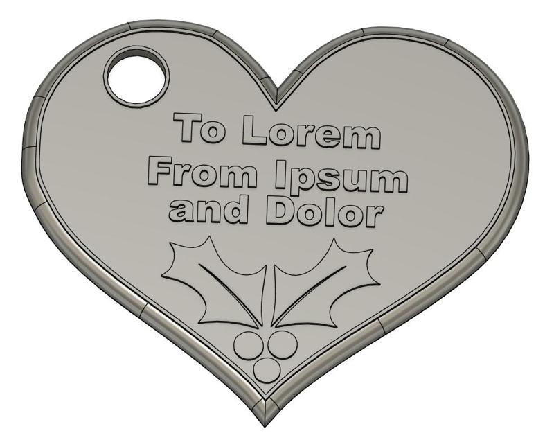 To and From heart card