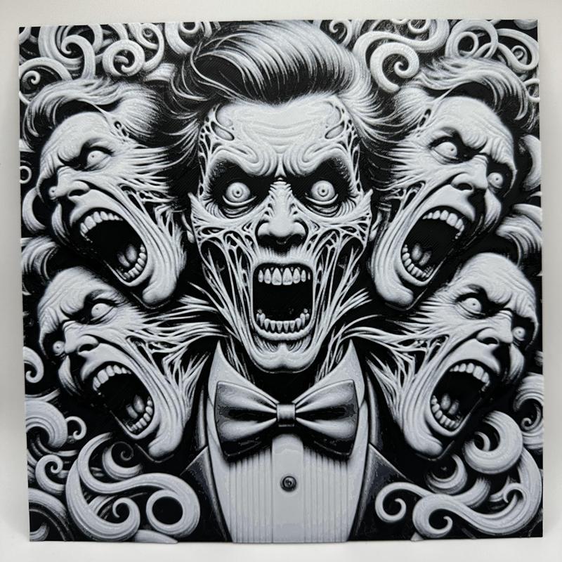 HueForge - Wall Art - "Dapper Dan"