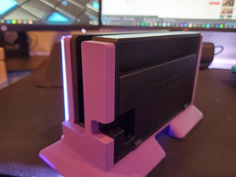 Nintendo Switch Dock Sleeve with Plexi Insert