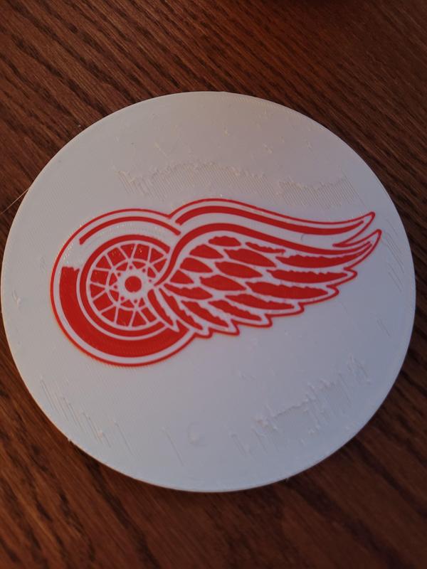 Detroit Red Wings Coaster (Multi-Material)