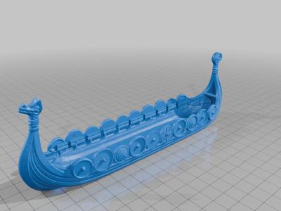 The Drakkar Longship - no mast or benches