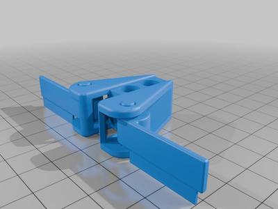 Gentle leader head collar snout strap clamp