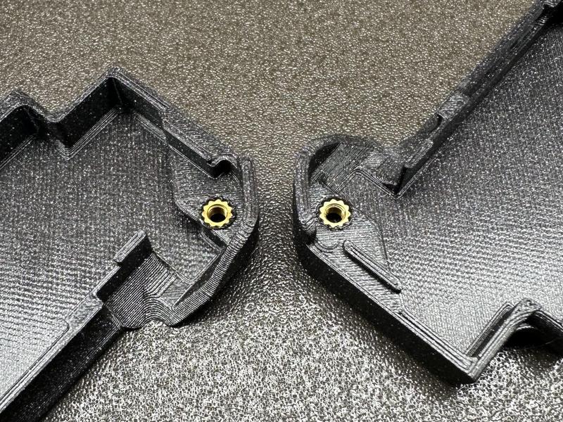 Heatset insert for H1