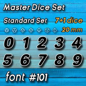 Master Dice Set FONT #101