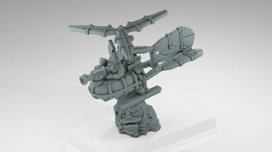 Warmaster Dwarfs Gyrocopter